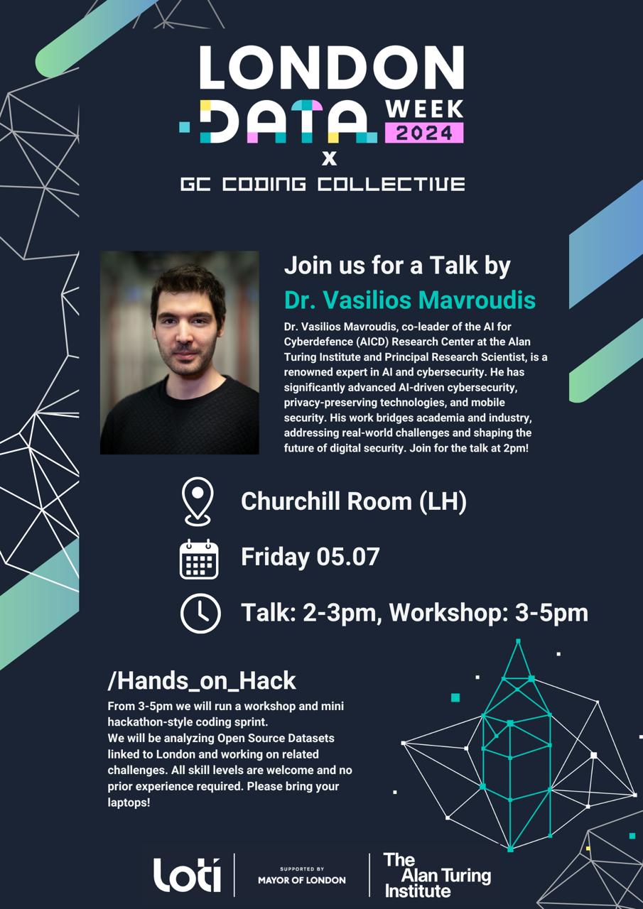 London Data Week 2024 Workshop at Goodenough College