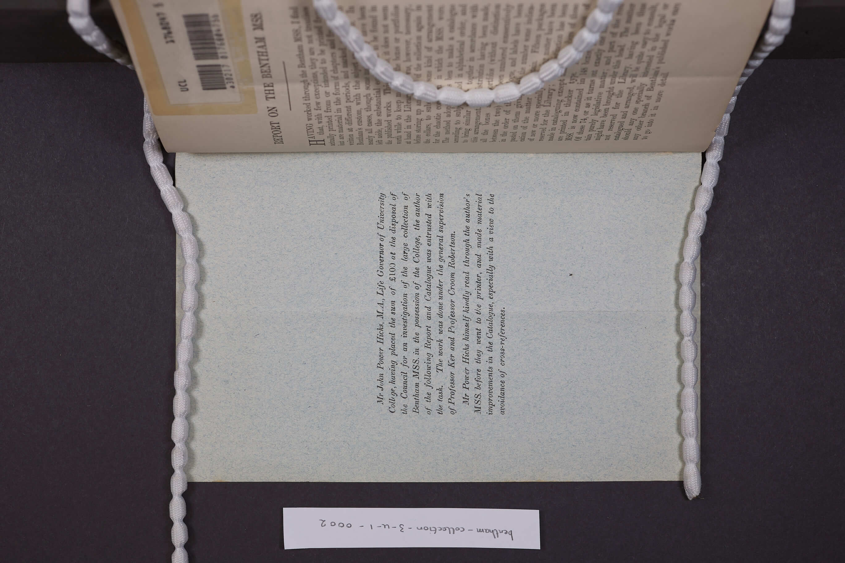 Bentham Document 2